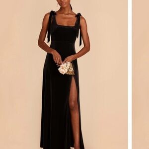 Birdy Grey Black Velvet Alex Dress